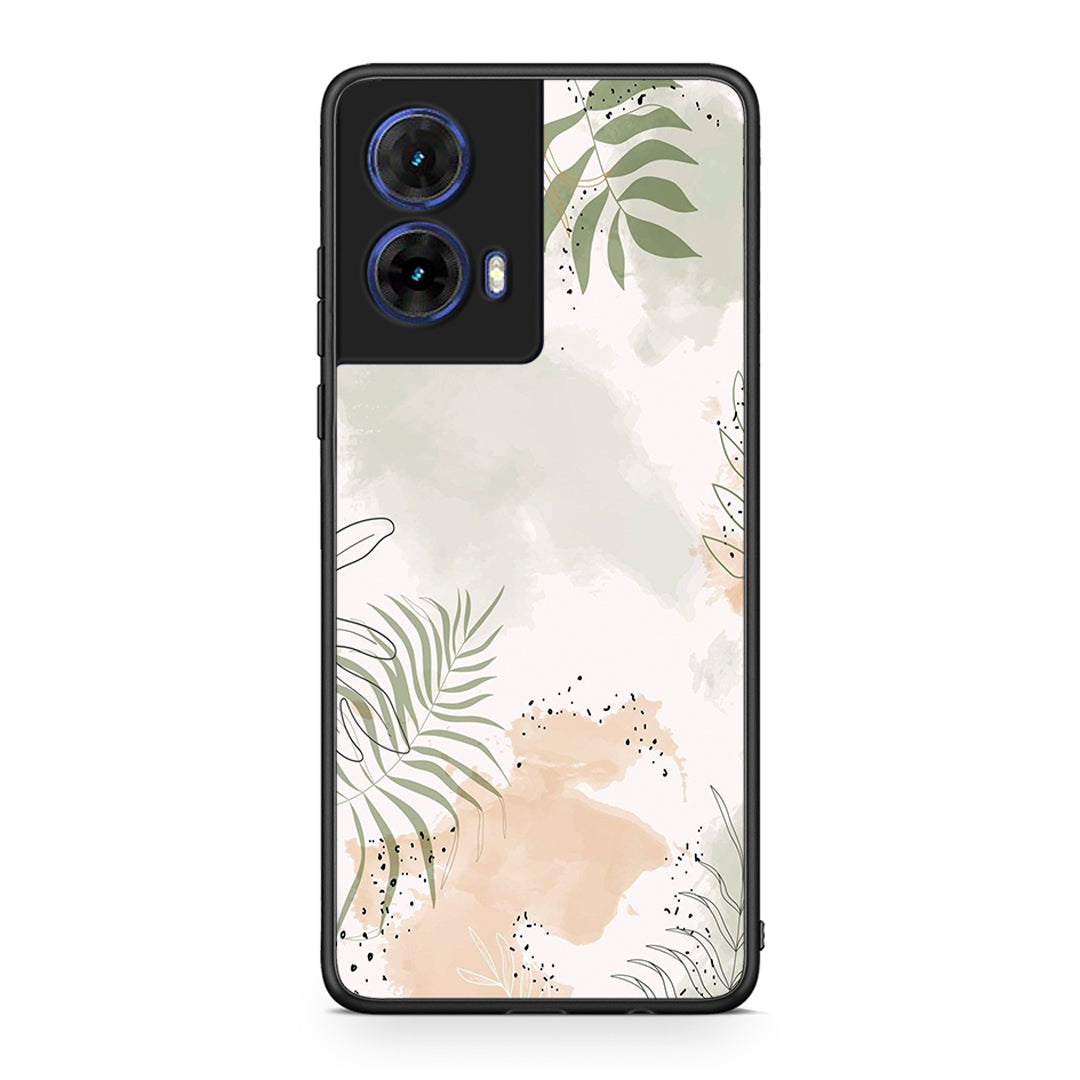 Motorola Moto G85 Nude Plants Θήκη από τη Smartfits με σχέδιο στο πίσω μέρος και μαύρο περίβλημα | Smartphone case with colorful back and black bezels by Smartfits