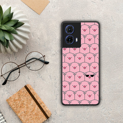 Pig Glasses - Motorola Moto G85 θήκη