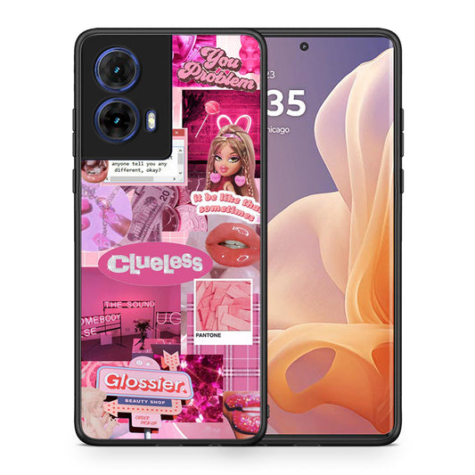 Pink Love - Motorola Moto G85 θήκη