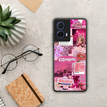 Pink Love - Motorola Moto G85 θήκη