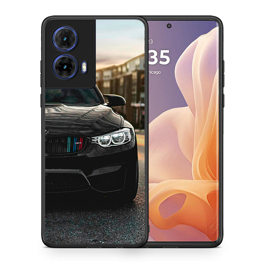 Θήκη Motorola Moto G85 M3 Racing από τη Smartfits με σχέδιο στο πίσω μέρος και μαύρο περίβλημα | Motorola Moto G85 M3 Racing case with colorful back and black bezels
