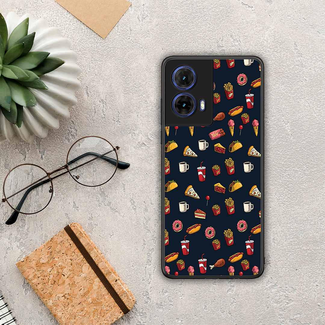 Random Hungry - Motorola Moto G85 θήκη