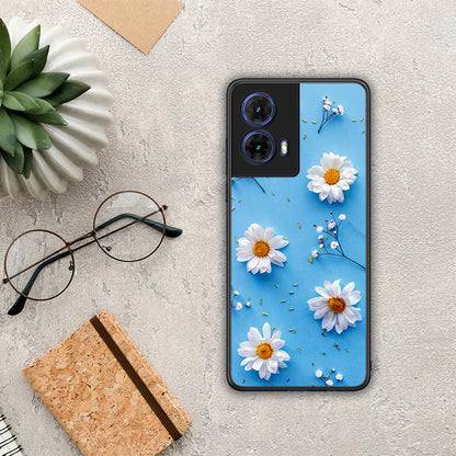 Real Daisies - Motorola Moto G85 θήκη