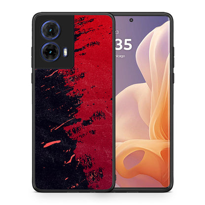 Red Paint - Motorola Moto G85 θήκη