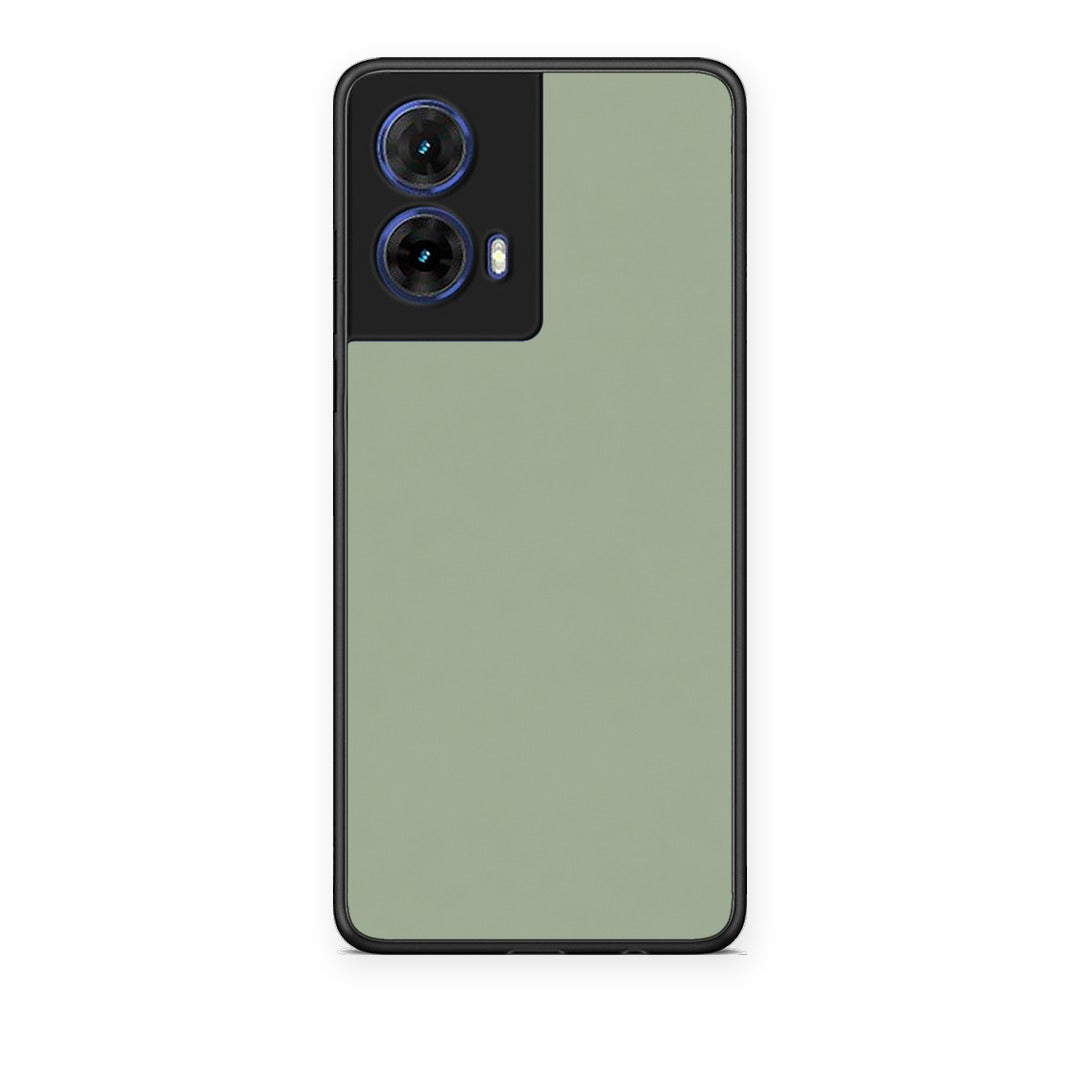 Θήκη Motorola Moto G85 Sage Green από τη Smartfits με σχέδιο στο πίσω μέρος και μαύρο περίβλημα | Motorola Moto G85 Sage Green case with colorful back and black bezels