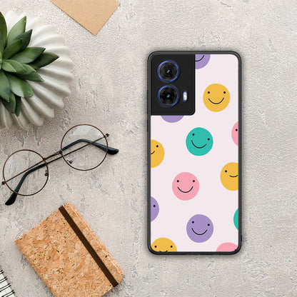 Smiley Faces - Motorola Moto G85 θήκη