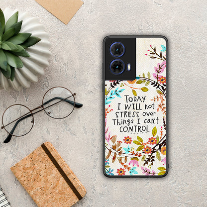 Stress Over - Motorola Moto G85 θήκη