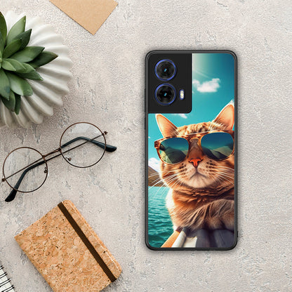 Summer Cat - Motorola Moto G85 θήκη