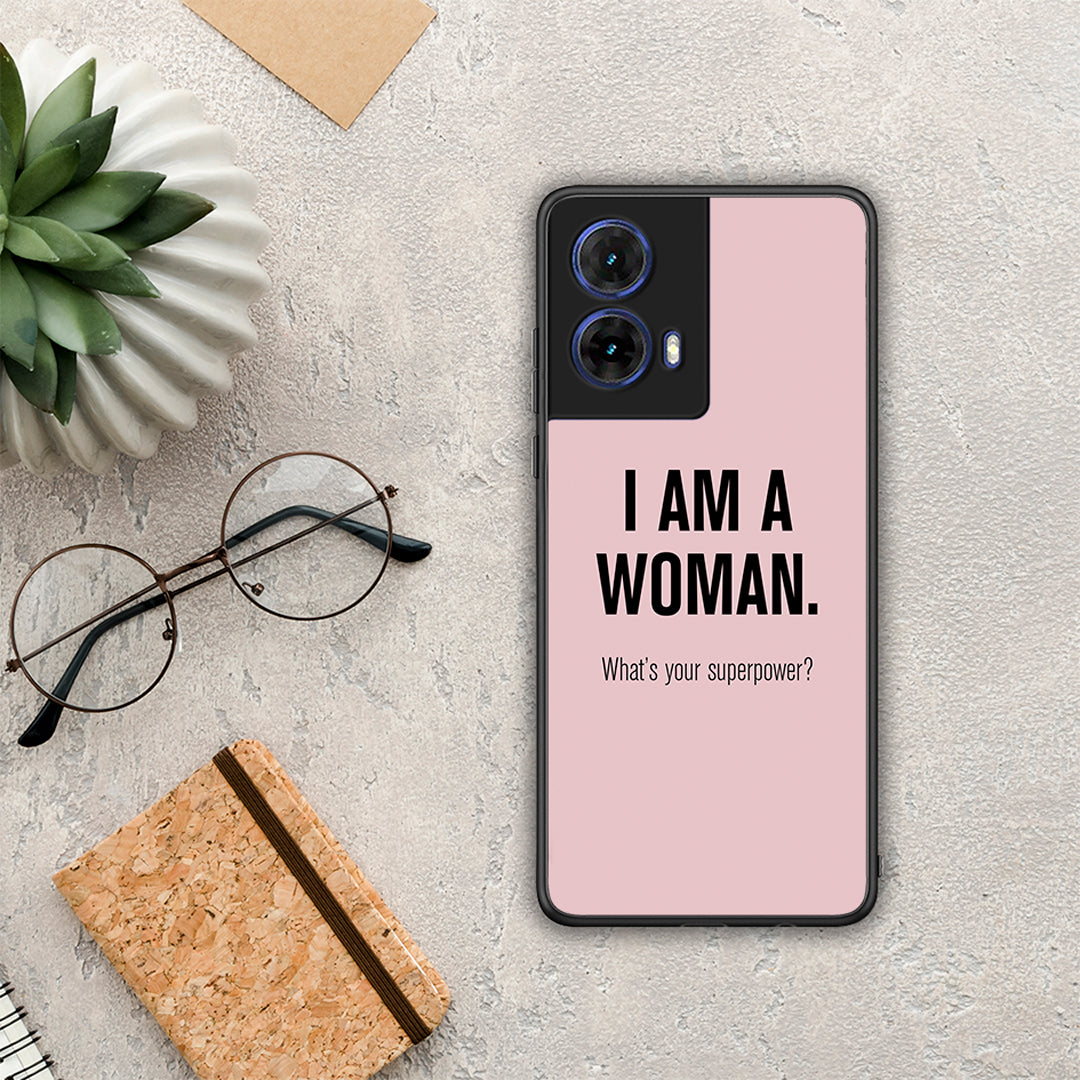 Superpower Woman - Motorola Moto G85 θήκη
