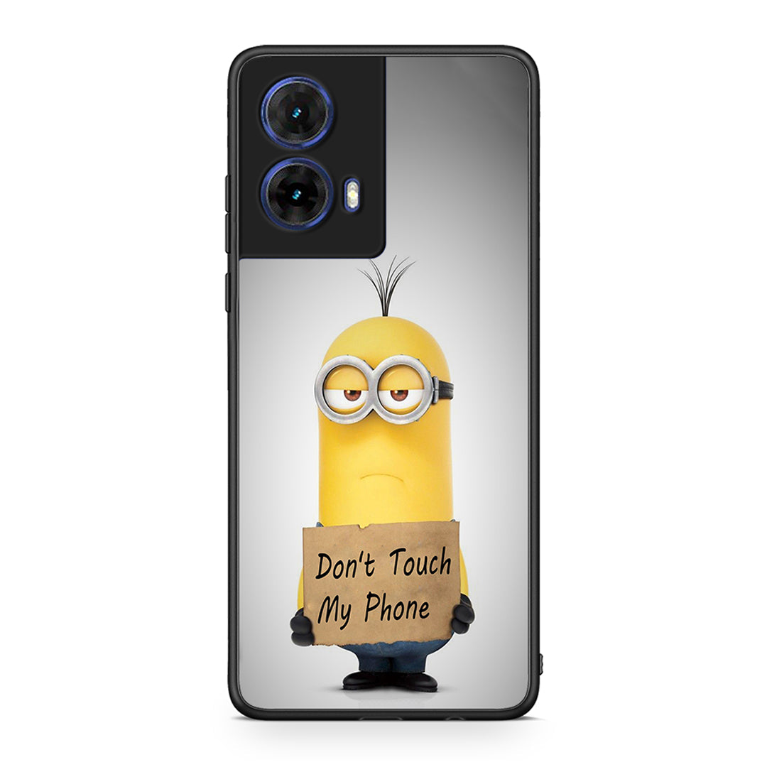 4 - Motorola Moto G85 Minion Text case, cover, bumper