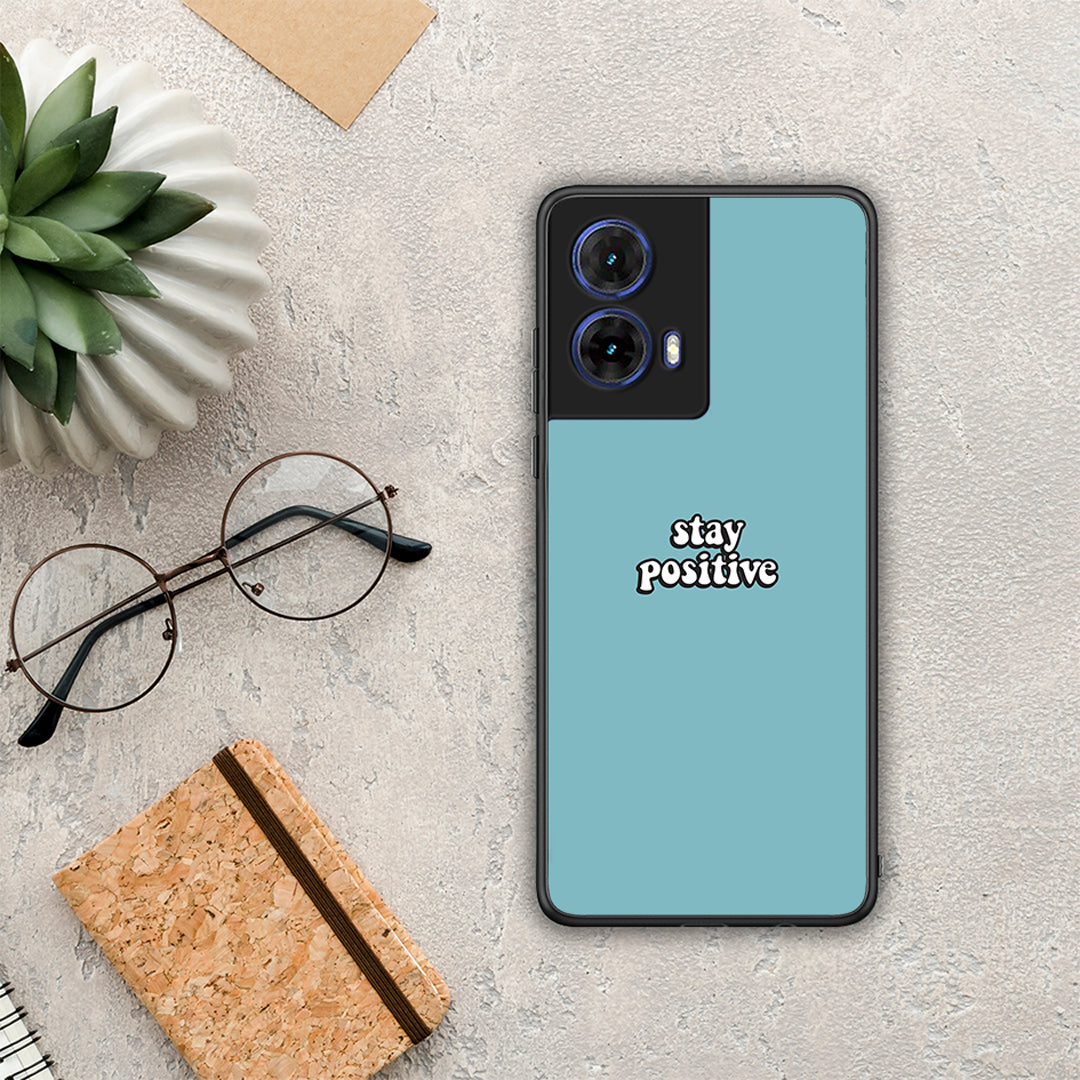 Text Positive - Motorola Moto G85 θήκη