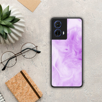 Watercolor Lavender - Motorola Moto G85 θήκη