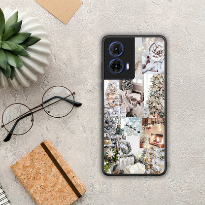 White Christmas - Motorola Moto G85 θήκη