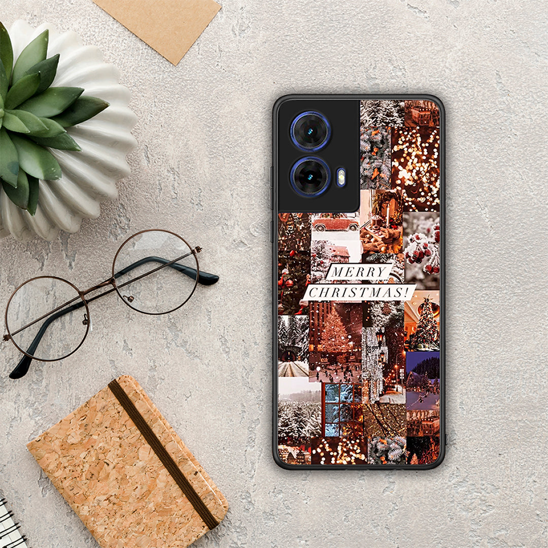 Xmas Collage - Motorola Moto G85 θήκη