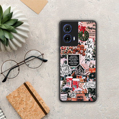 Xmas Habbits - Motorola Moto G85 θήκη