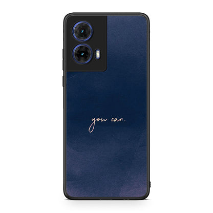 Motorola Moto G85 You Can θήκη από τη Smartfits με σχέδιο στο πίσω μέρος και μαύρο περίβλημα | Smartphone case with colorful back and black bezels by Smartfits
