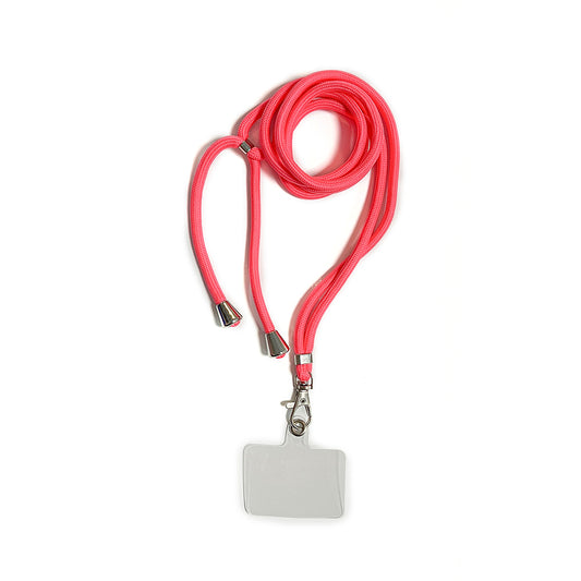 Λουράκι Λαιμού για Κινητό - Φλούο Ροζ