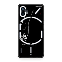 Thumbnail for Nothing Phone 1 Always & Forever 2 Θήκη Αγίου Βαλεντίνου από τη Smartfits με σχέδιο στο πίσω μέρος και μαύρο περίβλημα | Smartphone case with colorful back and black bezels by Smartfits