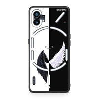 Thumbnail for Nothing Phone 1 Angels Demons θήκη από τη Smartfits με σχέδιο στο πίσω μέρος και μαύρο περίβλημα | Smartphone case with colorful back and black bezels by Smartfits