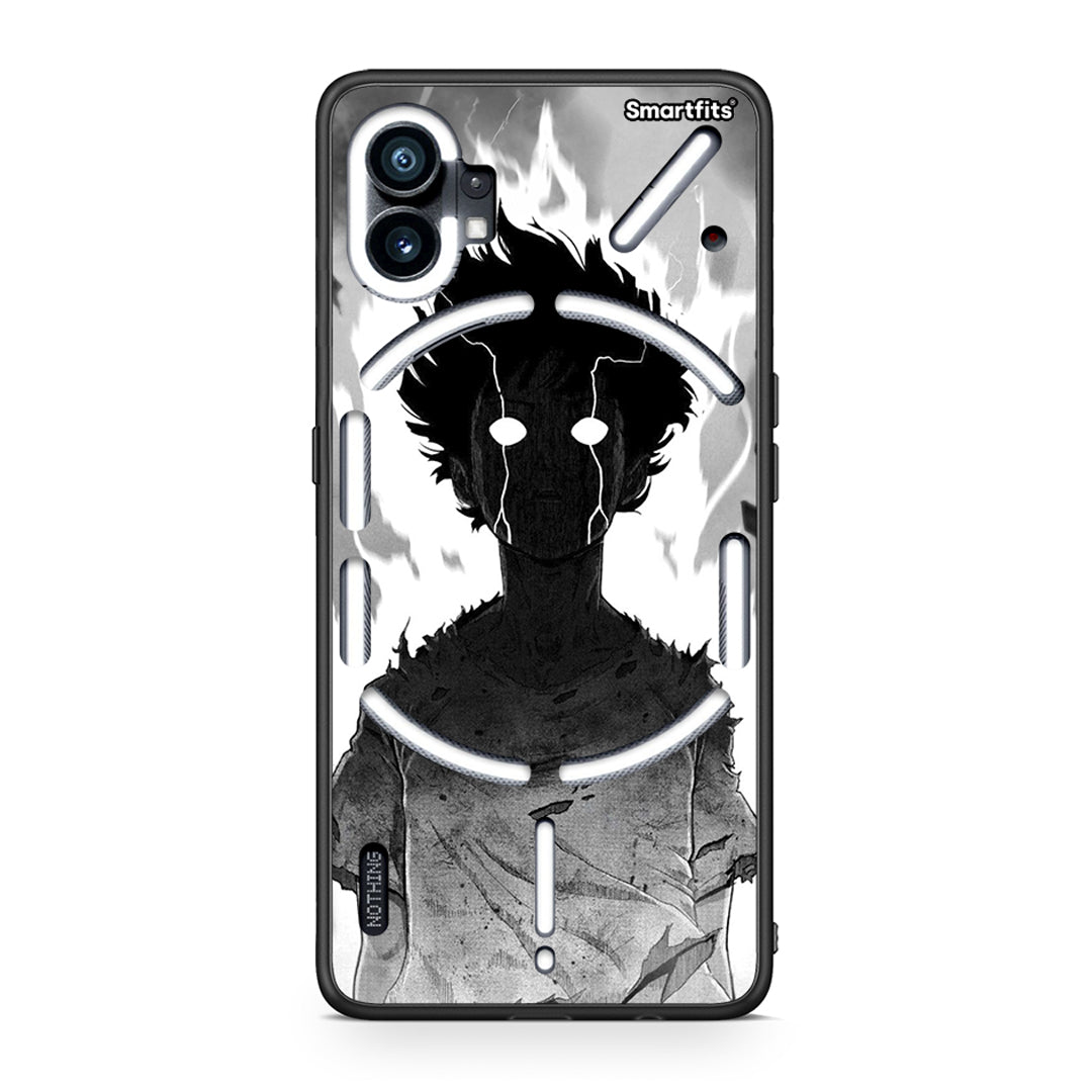 Nothing Phone 1 Anime Boy Θήκη από τη Smartfits με σχέδιο στο πίσω μέρος και μαύρο περίβλημα | Smartphone case with colorful back and black bezels by Smartfits