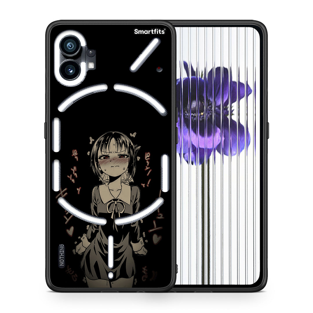 Θήκη Nothing Phone 1 Anime Girl από τη Smartfits με σχέδιο στο πίσω μέρος και μαύρο περίβλημα | Nothing Phone 1 Anime Girl case with colorful back and black bezels