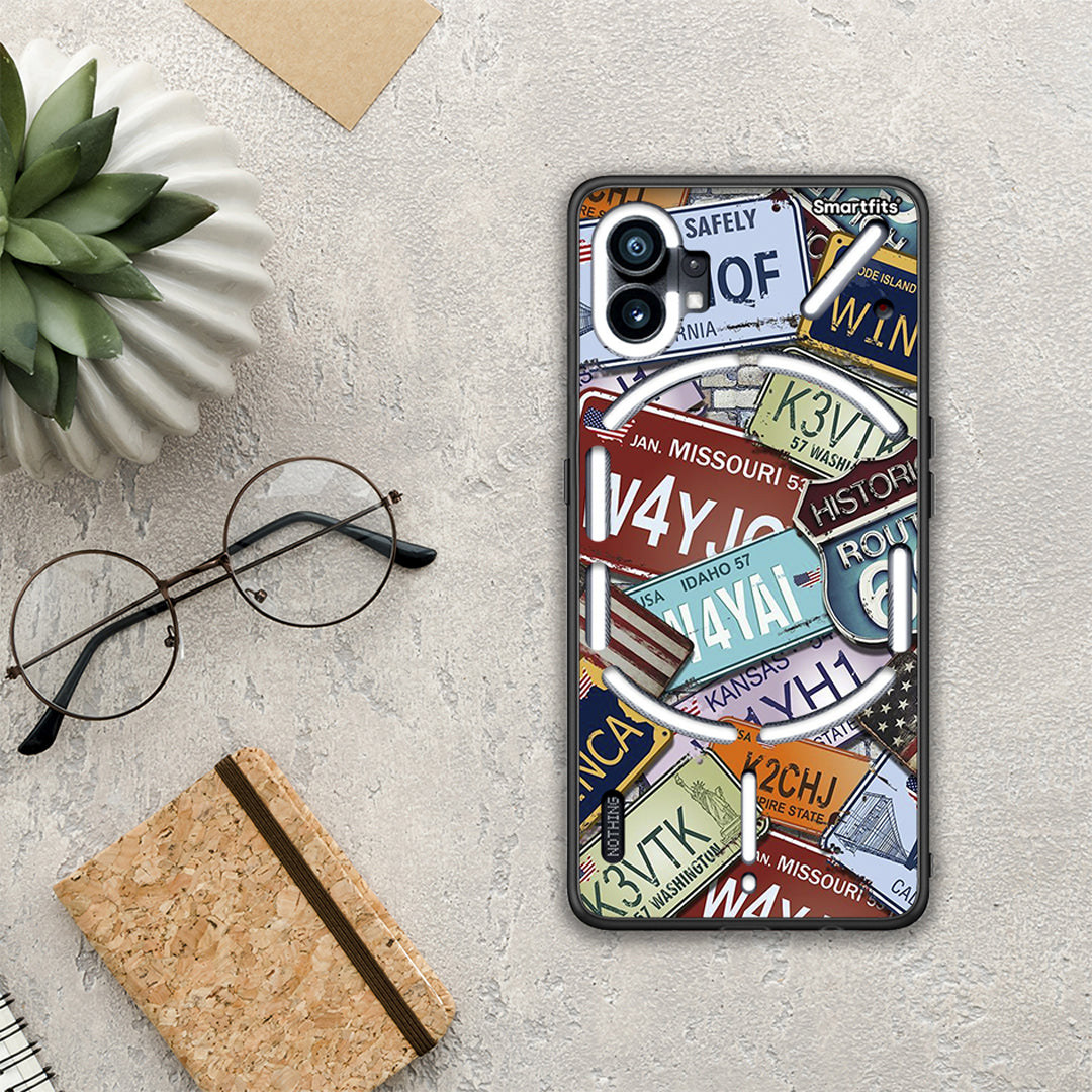 Car Plates - Nothing Phone 1 θήκη