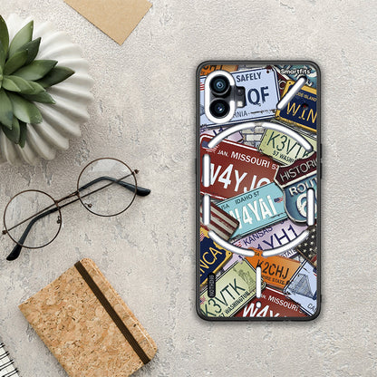 Car Plates - Nothing Phone 1 θήκη