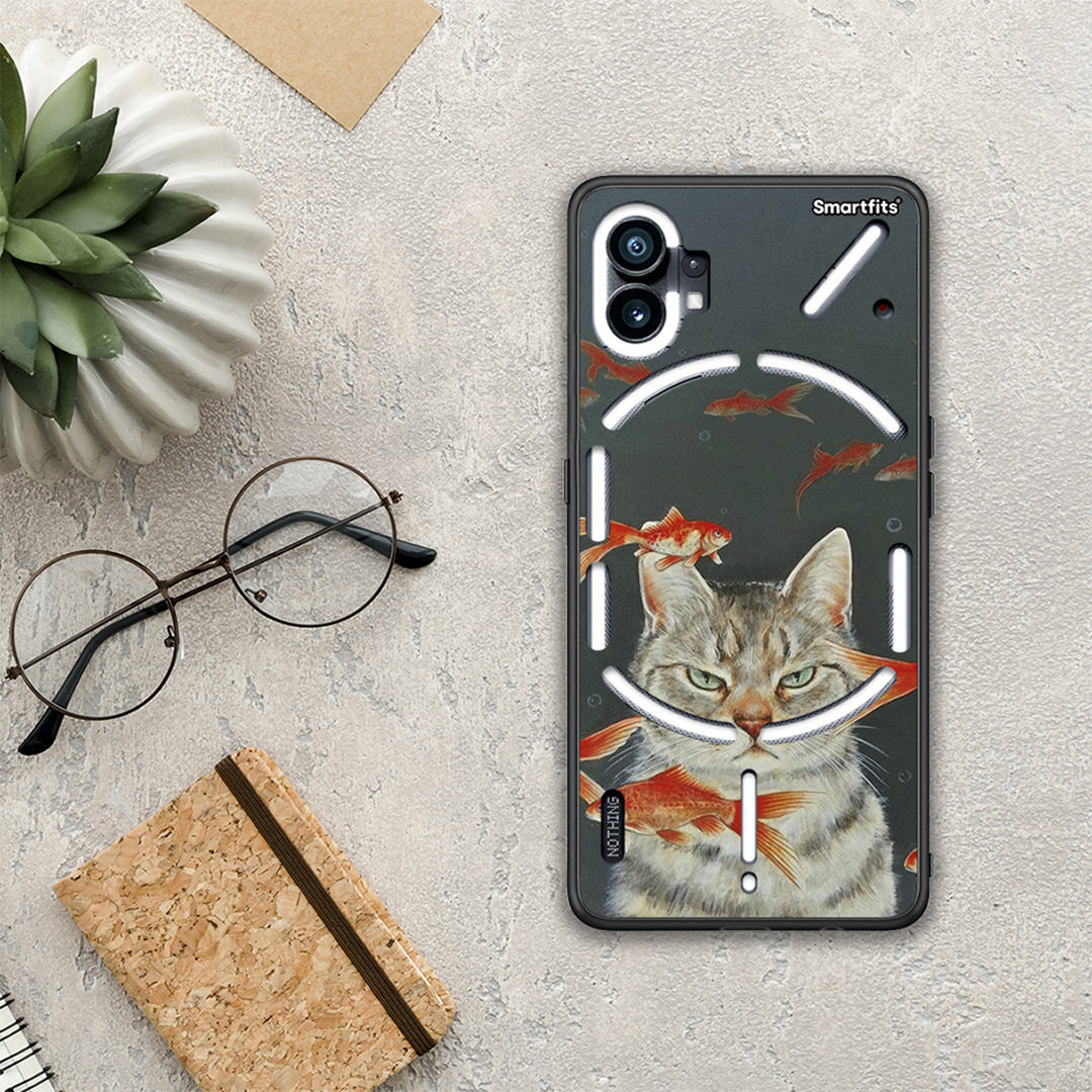 Cat Goldfish - Nothing Phone 1 θήκη