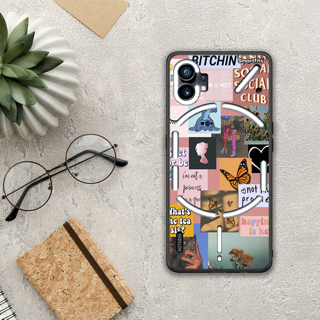 Collage Bitchin - Nothing Phone 1 θήκη