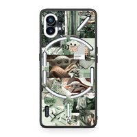 Thumbnail for Nothing Phone 1 Collage Dude Θήκη Αγίου Βαλεντίνου από τη Smartfits με σχέδιο στο πίσω μέρος και μαύρο περίβλημα | Smartphone case with colorful back and black bezels by Smartfits