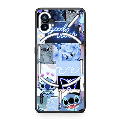 Nothing Phone 1 Collage Good Vibes Θήκη Αγίου Βαλεντίνου από τη Smartfits με σχέδιο στο πίσω μέρος και μαύρο περίβλημα | Smartphone case with colorful back and black bezels by Smartfits