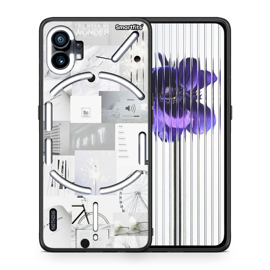 Collage Make Me Wonder - Nothing Phone 1 θήκη