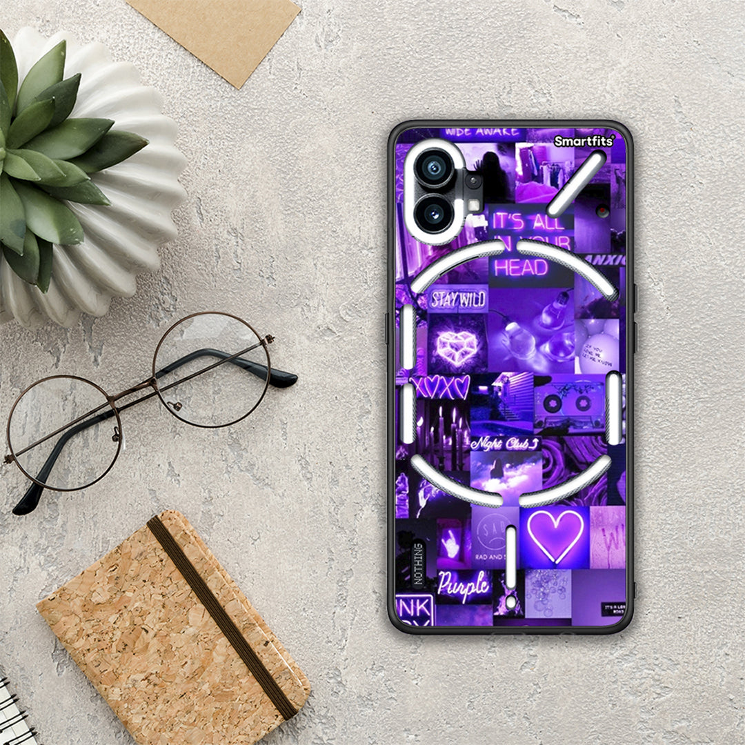 Collage Stay Wild - Nothing Phone 1 θήκη
