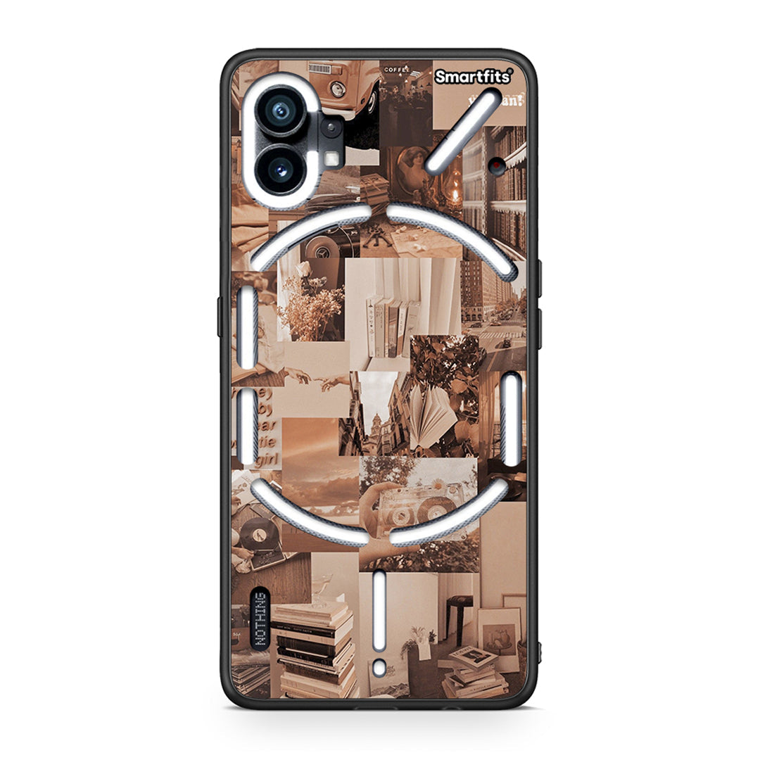Nothing Phone 1 Collage You Can Θήκη Αγίου Βαλεντίνου από τη Smartfits με σχέδιο στο πίσω μέρος και μαύρο περίβλημα | Smartphone case with colorful back and black bezels by Smartfits