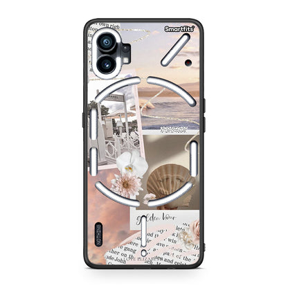Nothing Phone 1 Golden Hour Θήκη Αγίου Βαλεντίνου από τη Smartfits με σχέδιο στο πίσω μέρος και μαύρο περίβλημα | Smartphone case with colorful back and black bezels by Smartfits