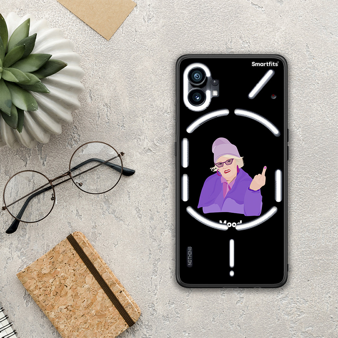 Grandma Mood Black - Nothing Phone 1 θήκη