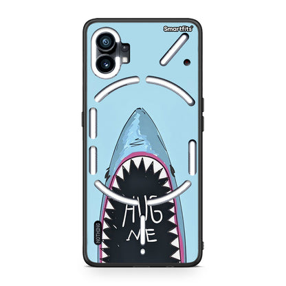Nothing Phone 1 Hug Me θήκη από τη Smartfits με σχέδιο στο πίσω μέρος και μαύρο περίβλημα | Smartphone case with colorful back and black bezels by Smartfits