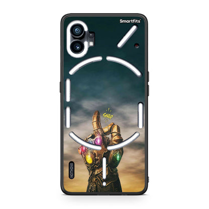 Nothing Phone 1 Infinity Snap θήκη από τη Smartfits με σχέδιο στο πίσω μέρος και μαύρο περίβλημα | Smartphone case with colorful back and black bezels by Smartfits