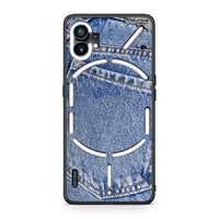 Thumbnail for Nothing Phone 1 Jeans Pocket θήκη από τη Smartfits με σχέδιο στο πίσω μέρος και μαύρο περίβλημα | Smartphone case with colorful back and black bezels by Smartfits