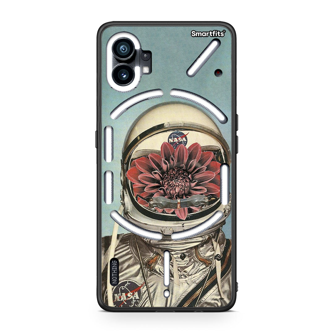Nothing Phone 1 Nasa Bloom θήκη από τη Smartfits με σχέδιο στο πίσω μέρος και μαύρο περίβλημα | Smartphone case with colorful back and black bezels by Smartfits