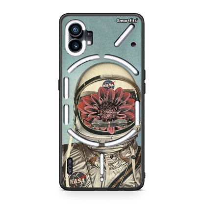 Nothing Phone 1 Nasa Bloom θήκη από τη Smartfits με σχέδιο στο πίσω μέρος και μαύρο περίβλημα | Smartphone case with colorful back and black bezels by Smartfits