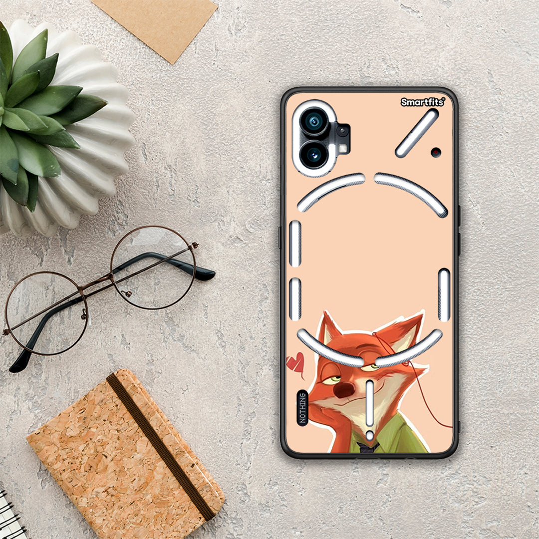 Nick Wilde And Judy Hopps Love 1 - Nothing Phone 1 θήκη