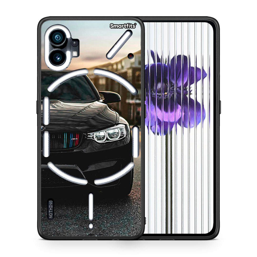 Θήκη Nothing Phone 1 M3 Racing από τη Smartfits με σχέδιο στο πίσω μέρος και μαύρο περίβλημα | Nothing Phone 1 M3 Racing case with colorful back and black bezels