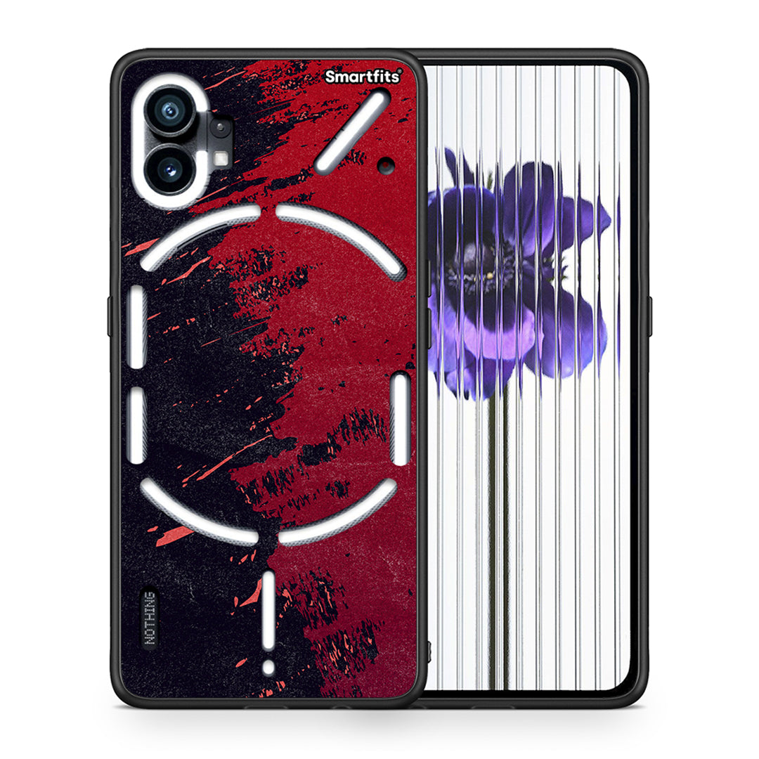 Red Paint - Nothing Phone 1 θήκη