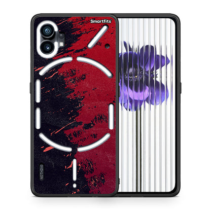 Red Paint - Nothing Phone 1 θήκη