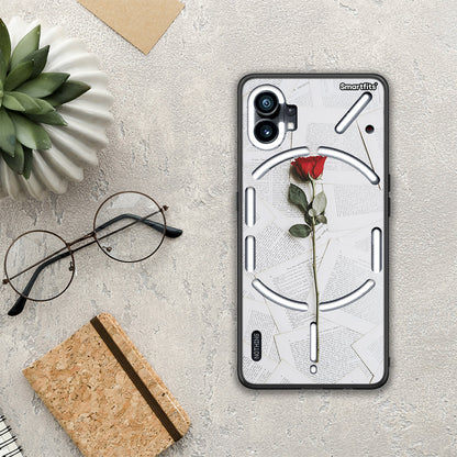 Red Rose - Nothing Phone 1 θήκη