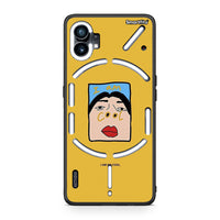 Thumbnail for Nothing Phone 1 So Cool Θήκη Αγίου Βαλεντίνου από τη Smartfits με σχέδιο στο πίσω μέρος και μαύρο περίβλημα | Smartphone case with colorful back and black bezels by Smartfits