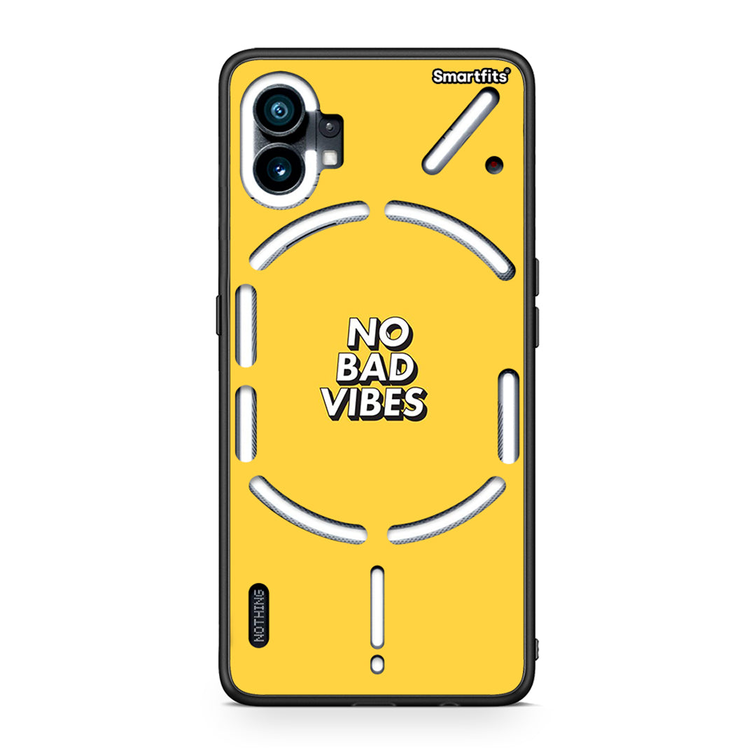 4 - Nothing Phone 1 Vibes Text case, cover, bumper
