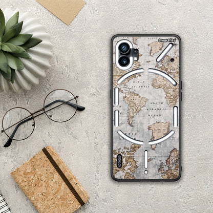 World Map - Nothing Phone 1 θήκη