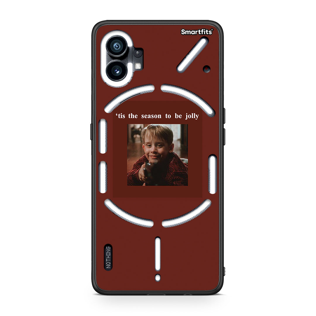 Nothing Phone 1 Xmas Ultimate Spirit θήκη από τη Smartfits με σχέδιο στο πίσω μέρος και μαύρο περίβλημα | Smartphone case with colorful back and black bezels by Smartfits